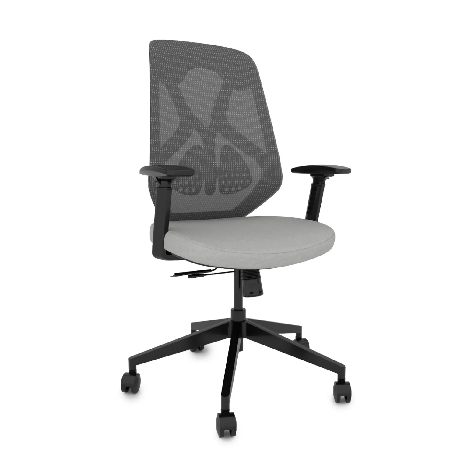 Roswell Ergonomic Task Chair with Modern Design-Black/Grey