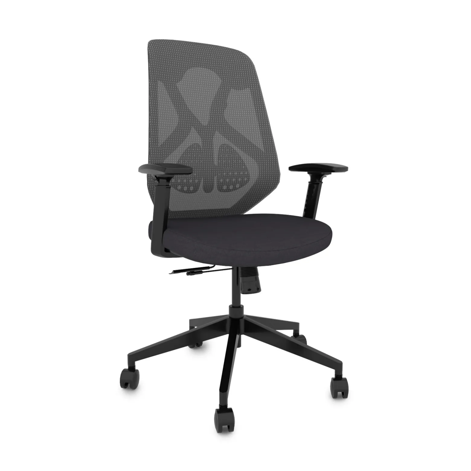 Roswell Ergonomic Task Chair with Modern Design-Black/Grey