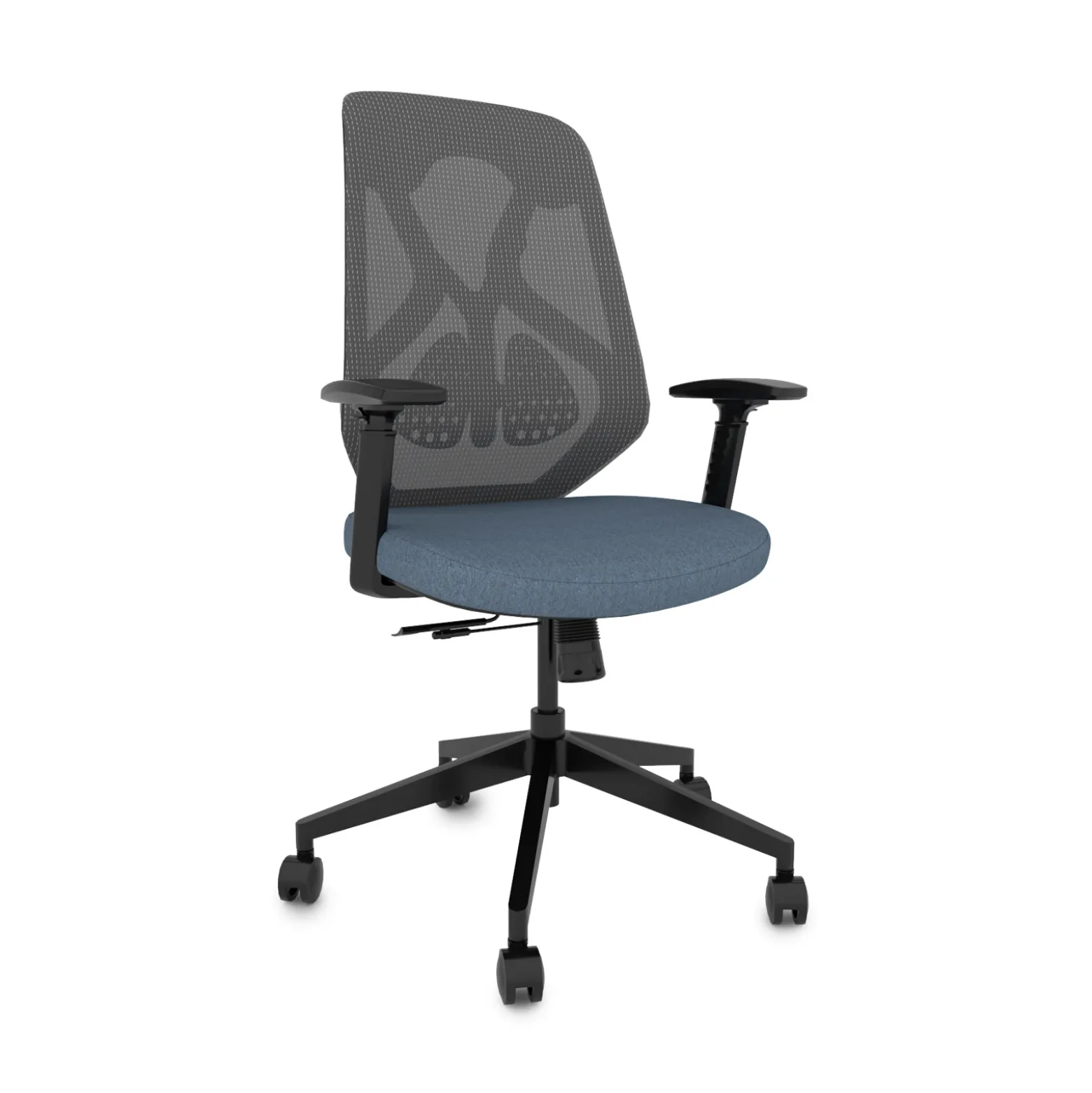 Roswell Ergonomic Task Chair with Modern Design-Black/Grey