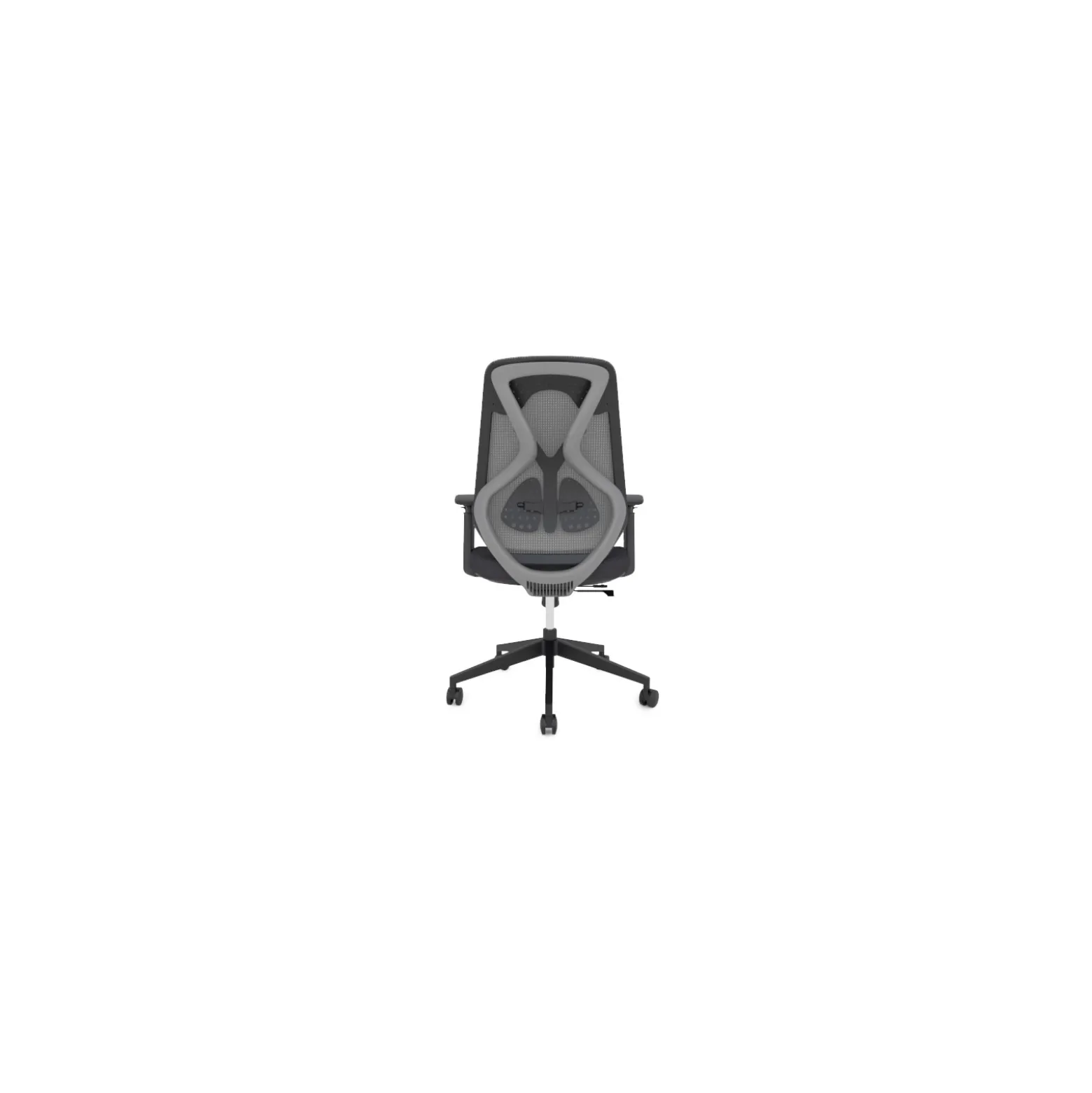 Roswell Ergonomic Task Chair with Modern Design-Black/Grey