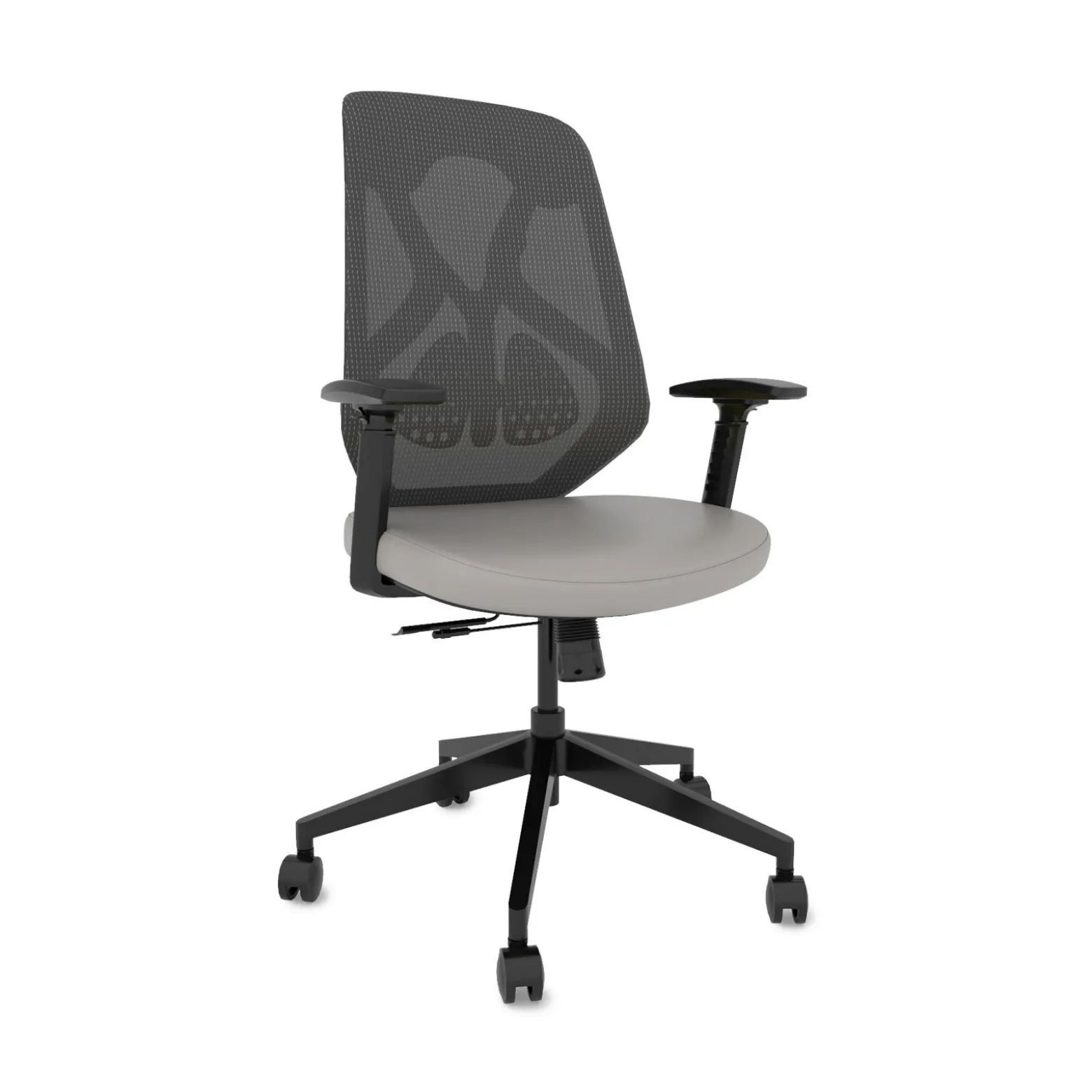 Roswell Ergonomic Task Chair with Modern Design-Black/Grey