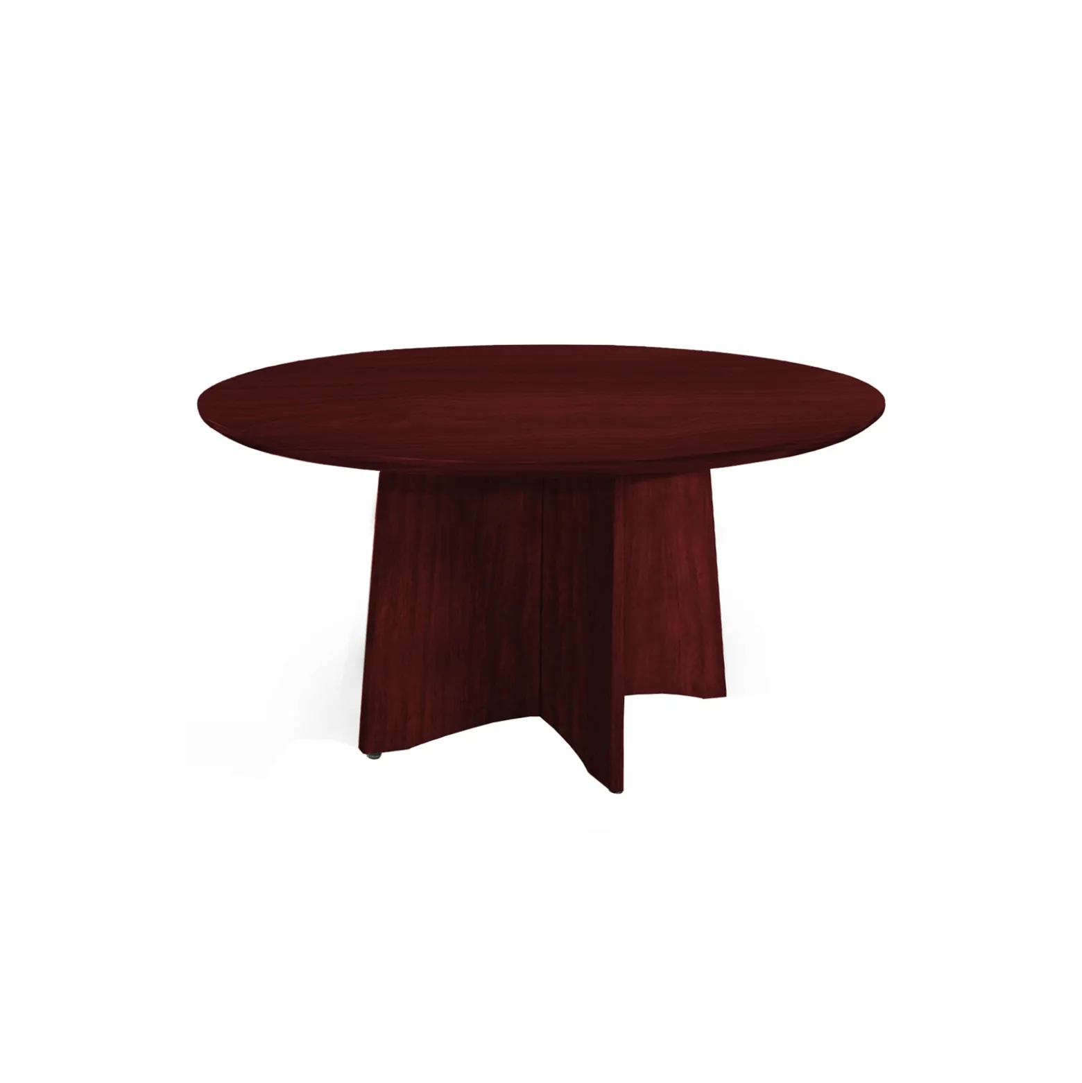 Round Contemporary Conference Table - 48" Diameter
