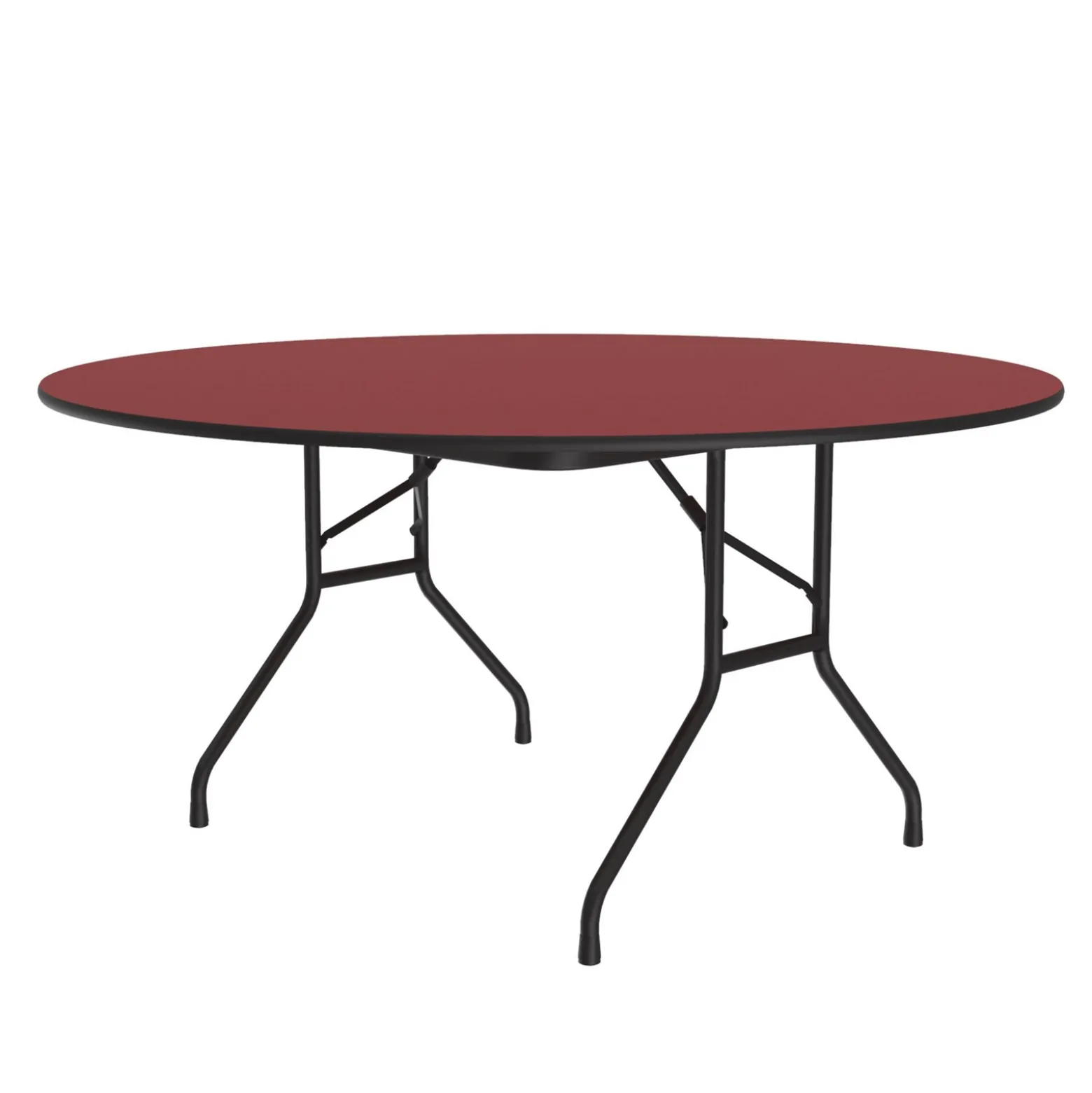 Round Folding Table with Color Tops 60" Diameter