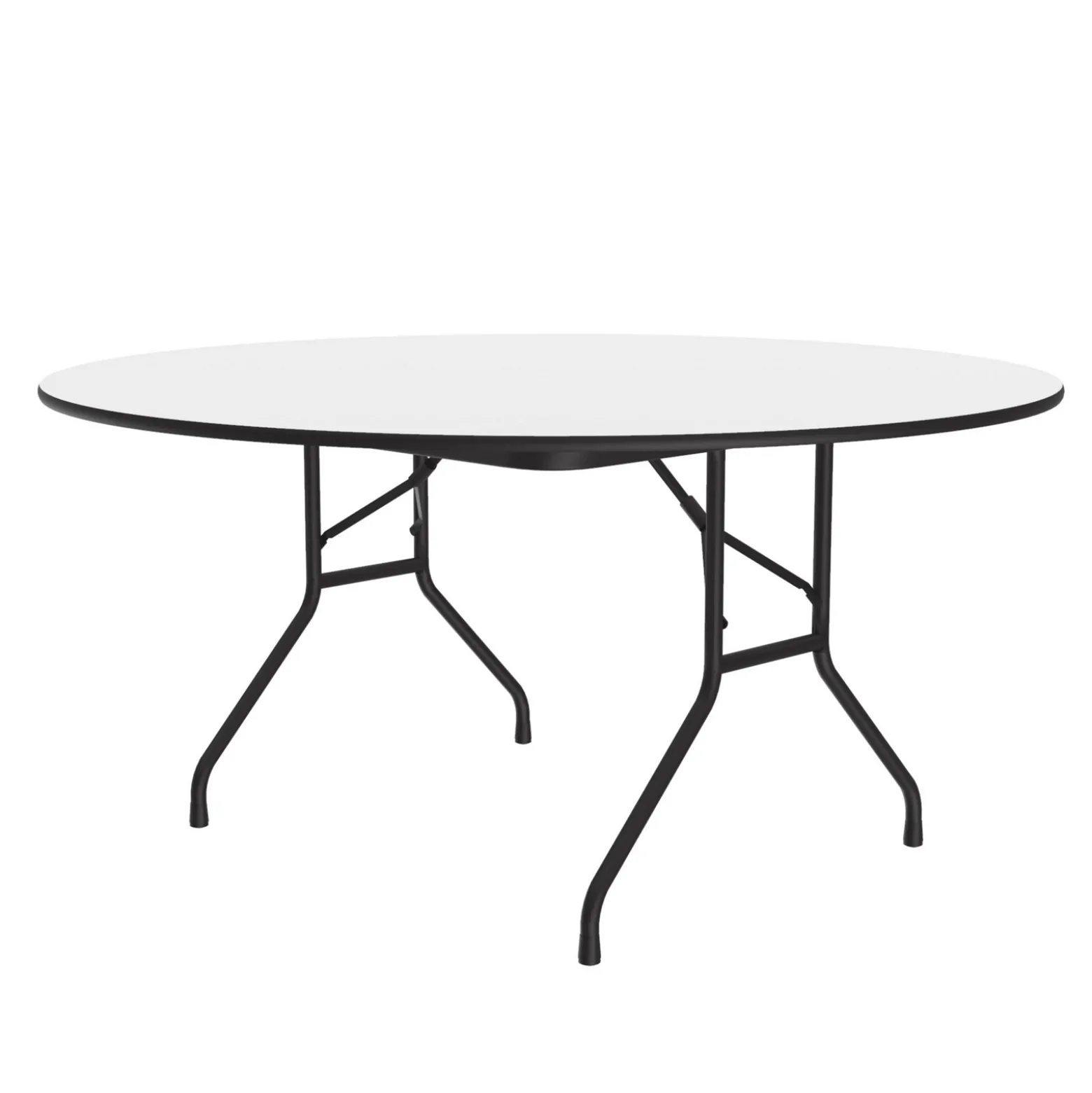 Round Folding Table with Color Tops 60" Diameter