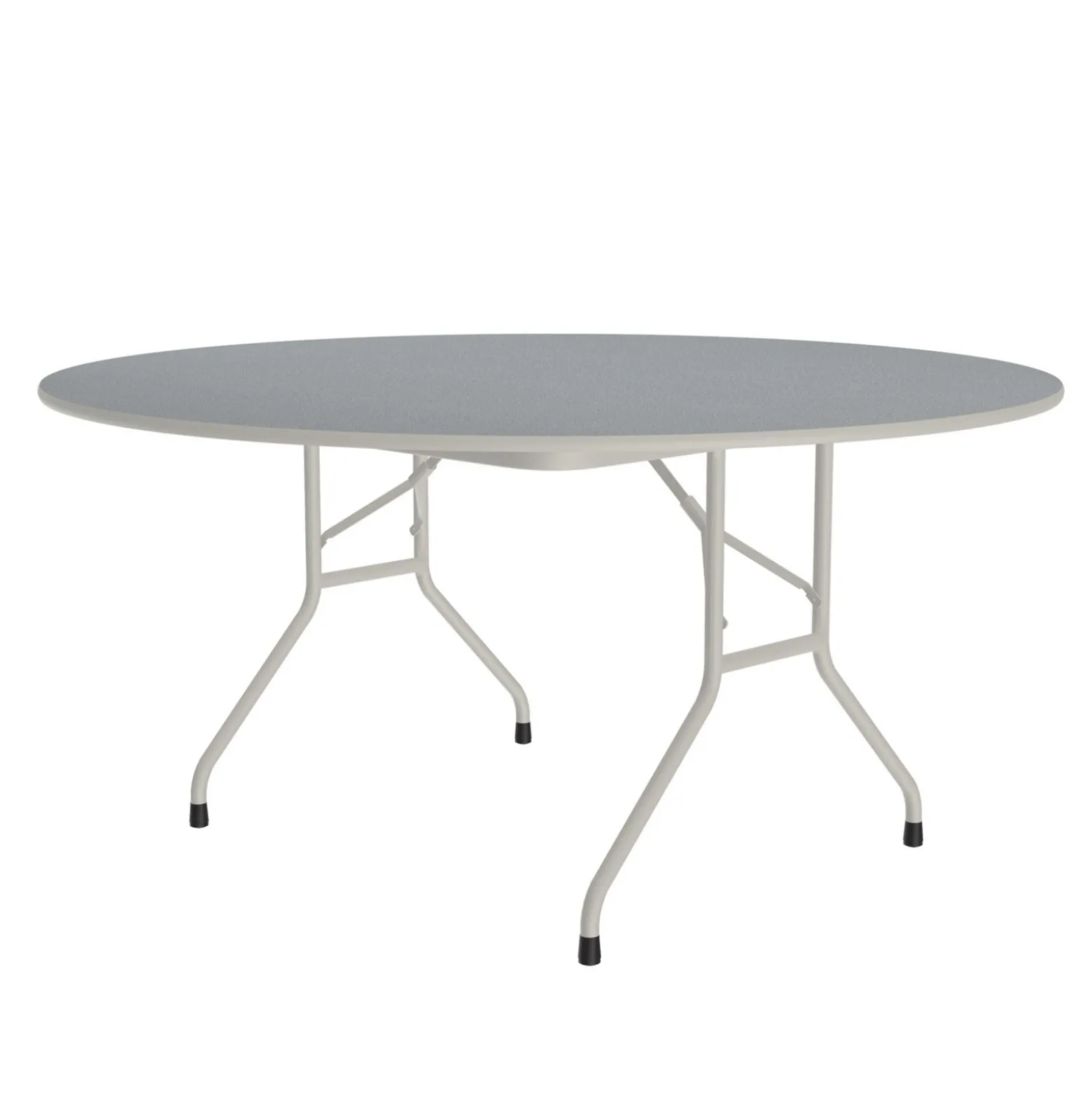 Round Folding Table with Color Tops 60" Diameter