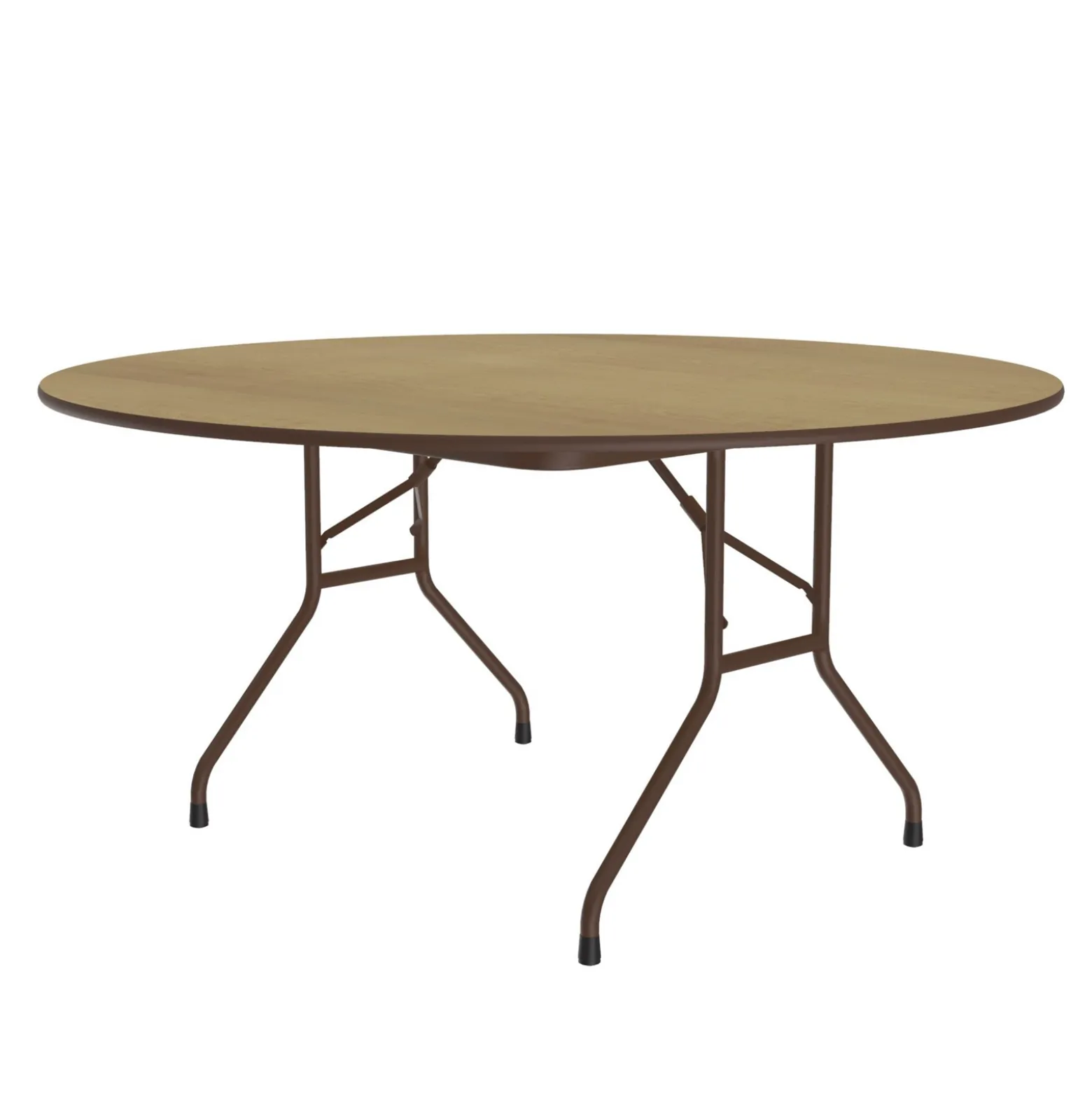 Round Folding Table with Color Tops 60" Diameter