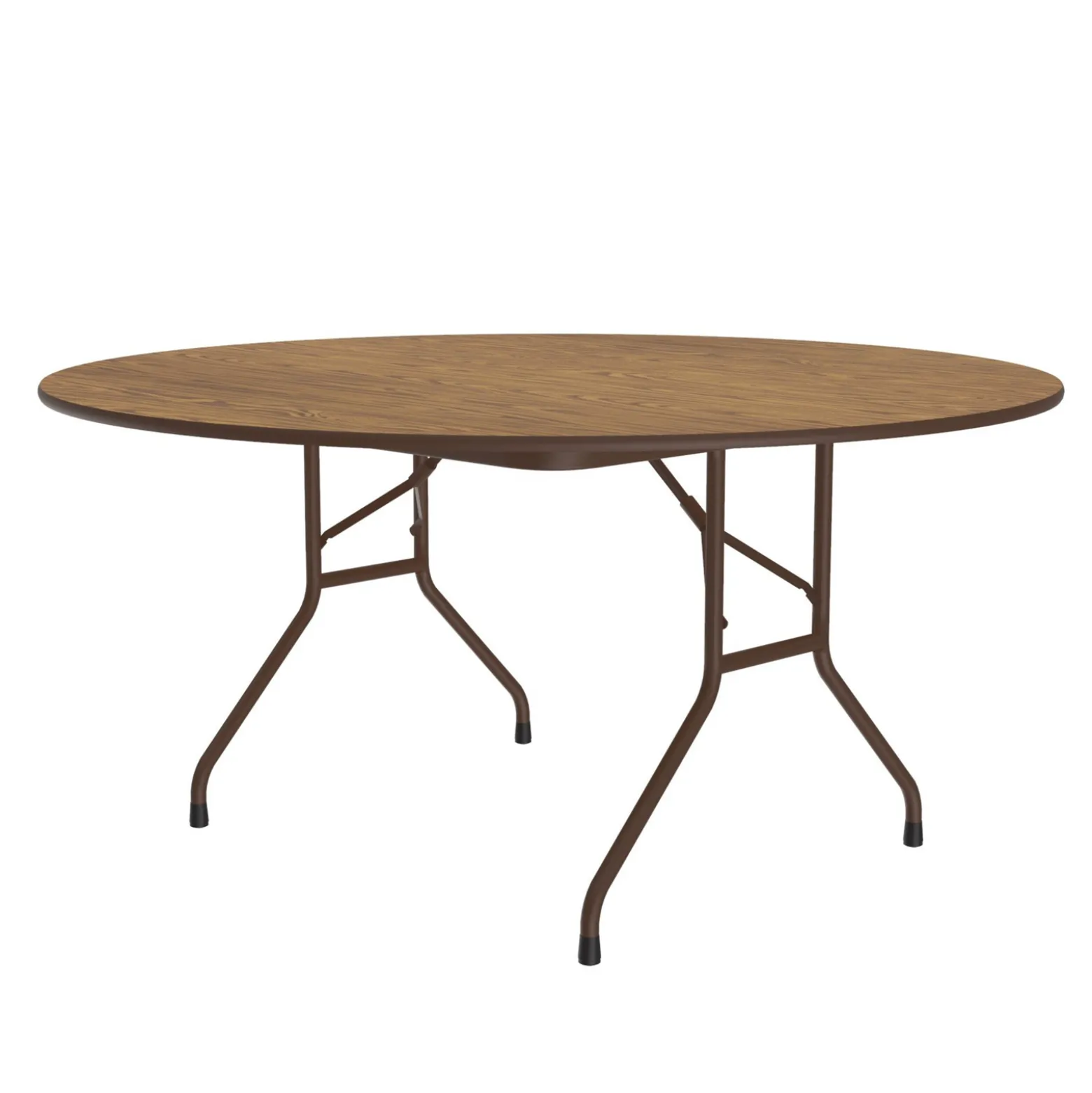 Round Folding Table with Color Tops 60" Diameter