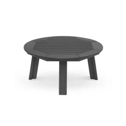 Round Framed Coffee Table - 38"D