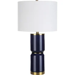 Royal Blue Ceramic Table Lamp