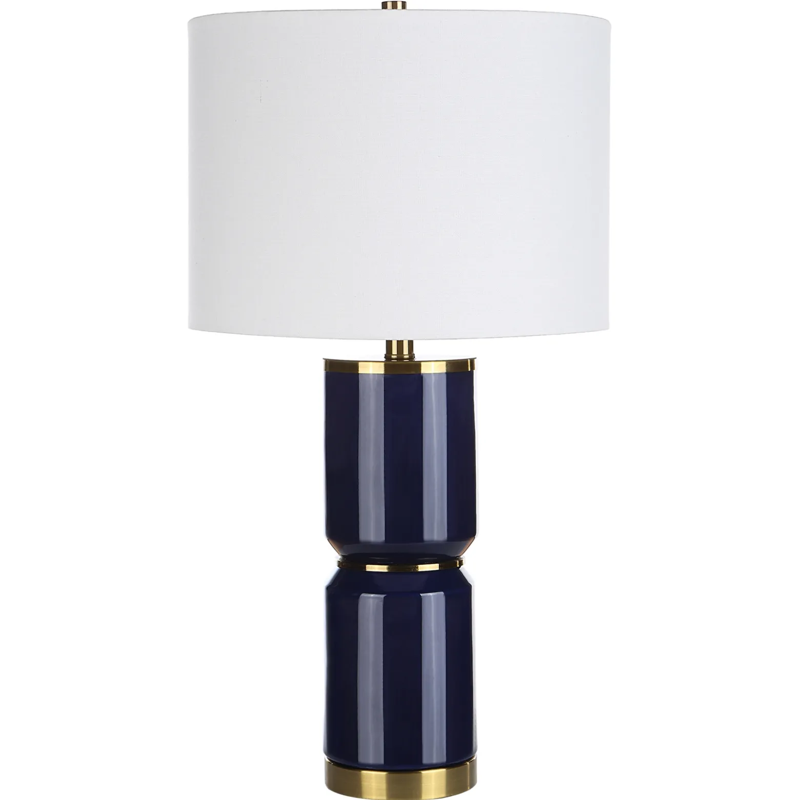 Royal Blue Ceramic Table Lamp