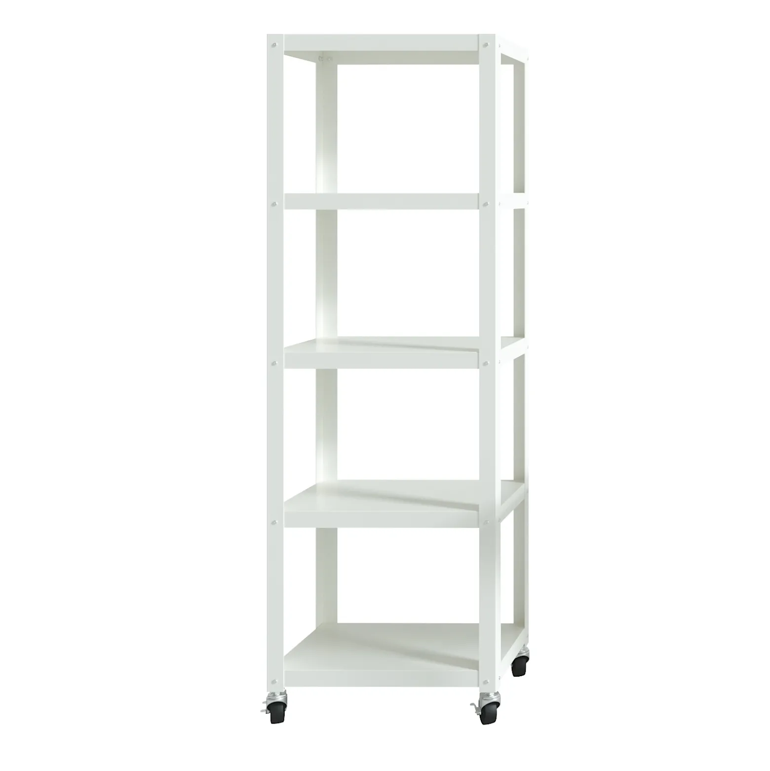 RTA Mobile 5-Shelf Bookcase – 24" W x 72" H