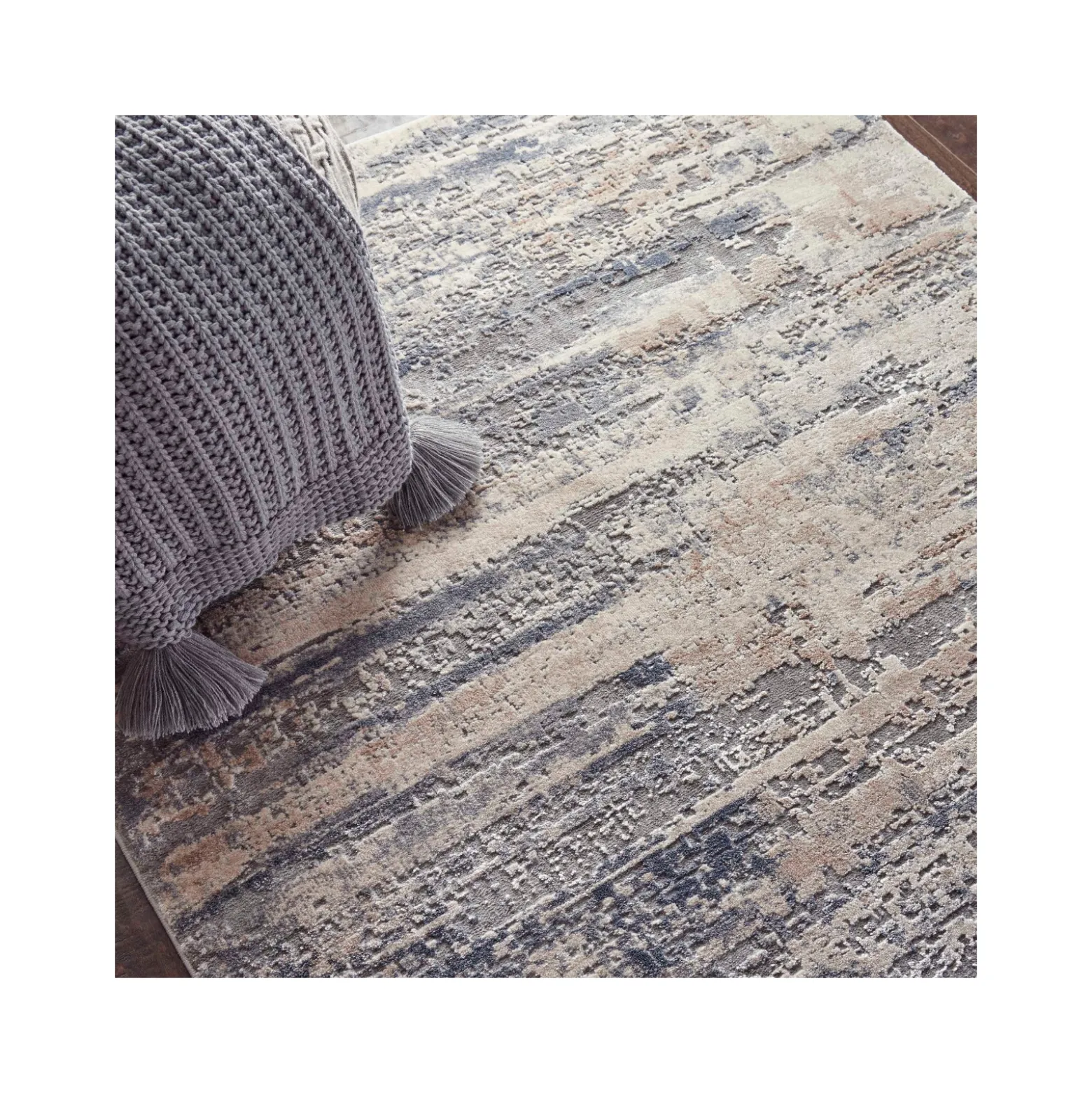 Rustic Textures 9'x13' Area Rug