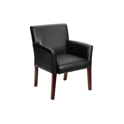Rutherford Executive Box Arm Guest Chair with Ergonomic Support