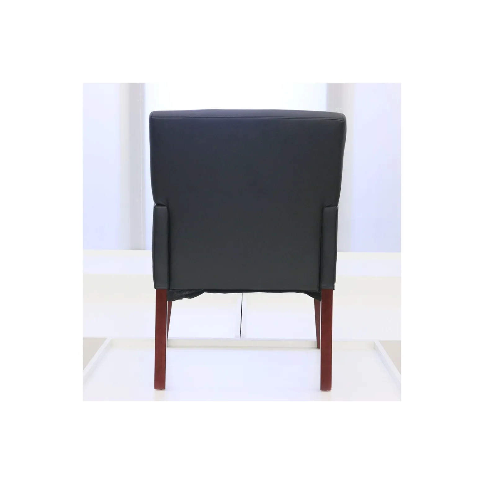 Rutherford Executive Box Arm Guest Chair with Ergonomic Support