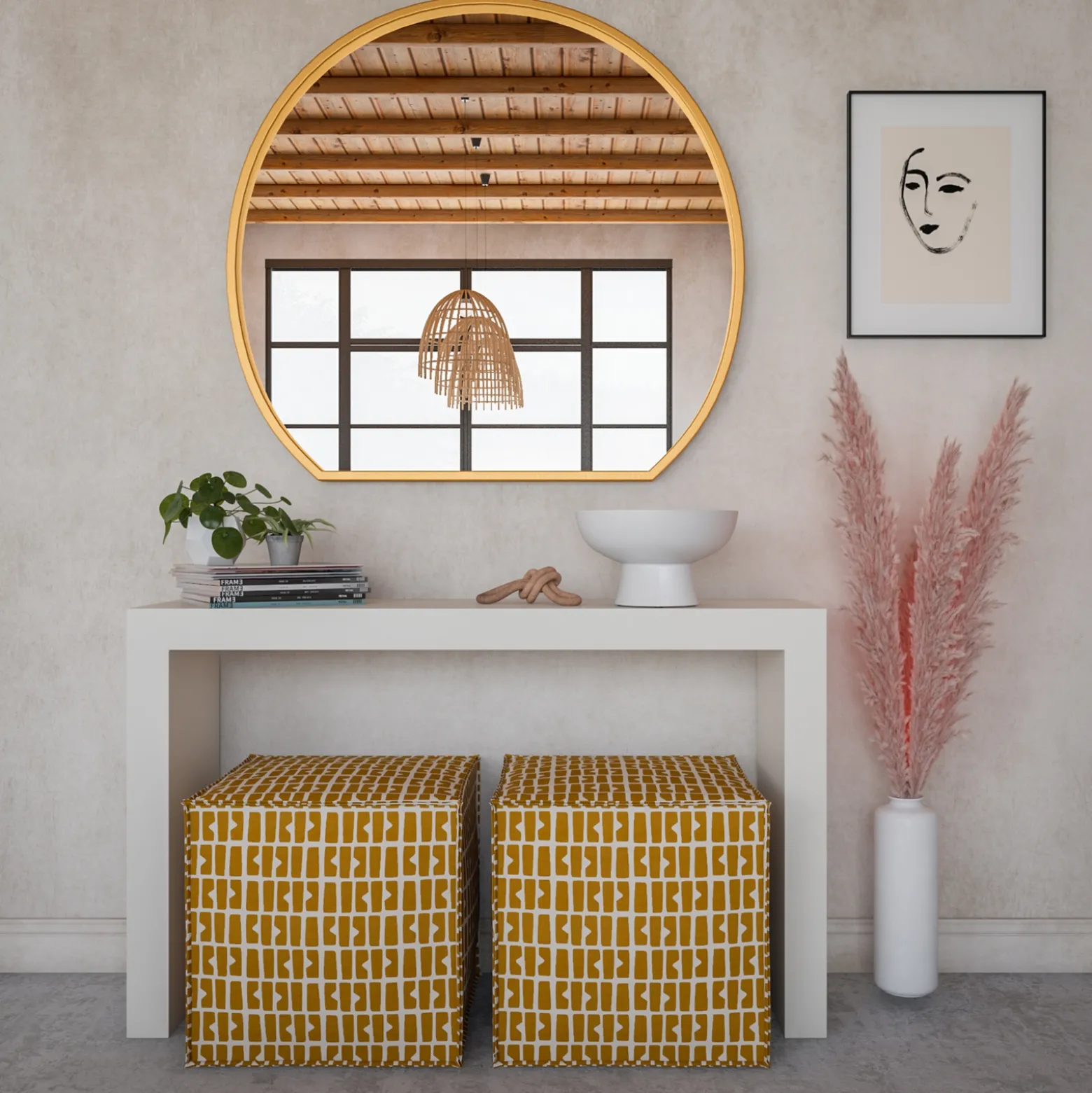 Saunders Ottoman