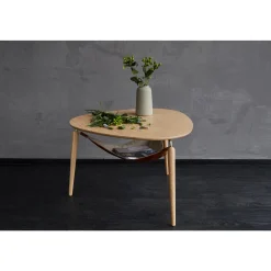 Scandinavian Curved Coffee Table - 30