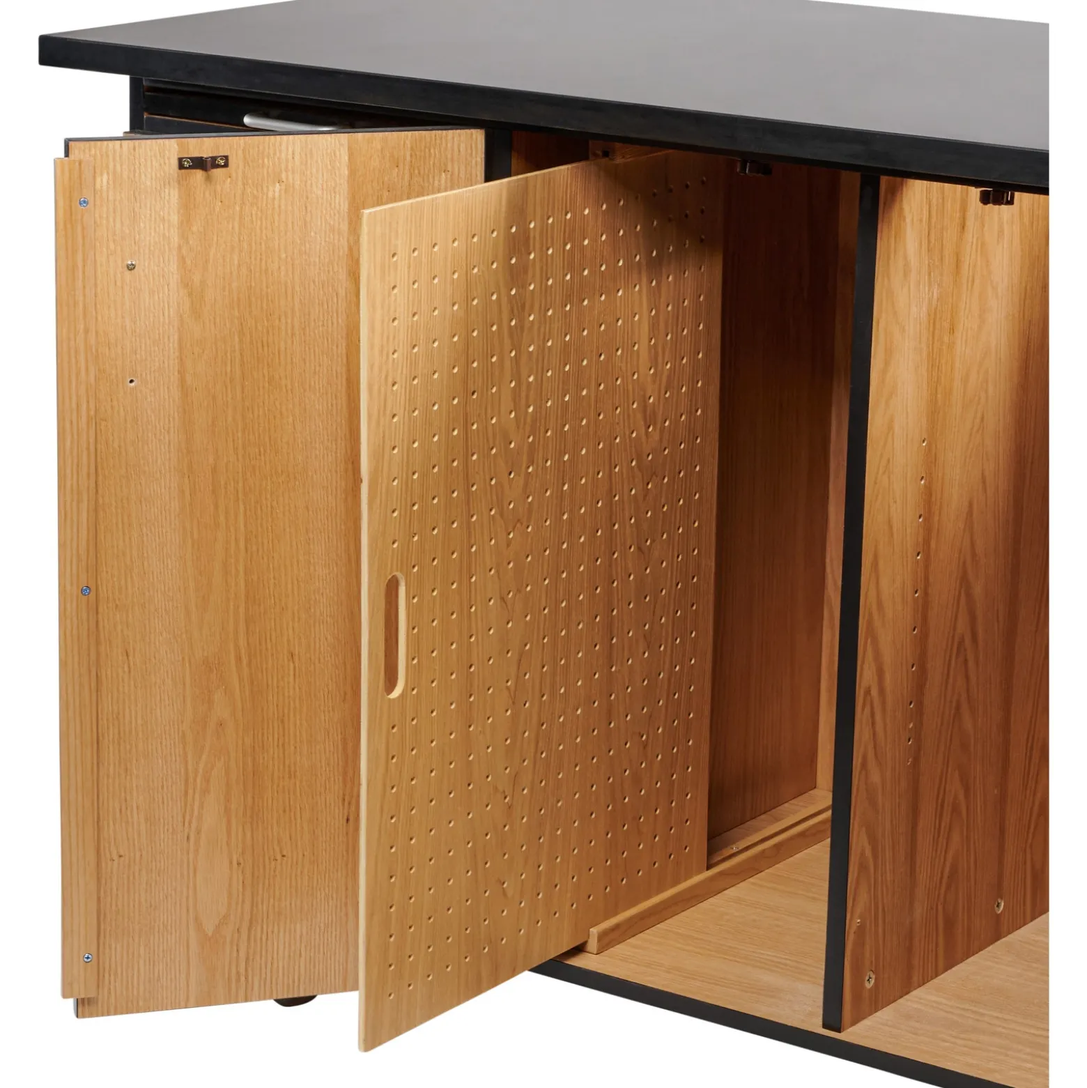 Science Lab Cabinet with External Drawers
