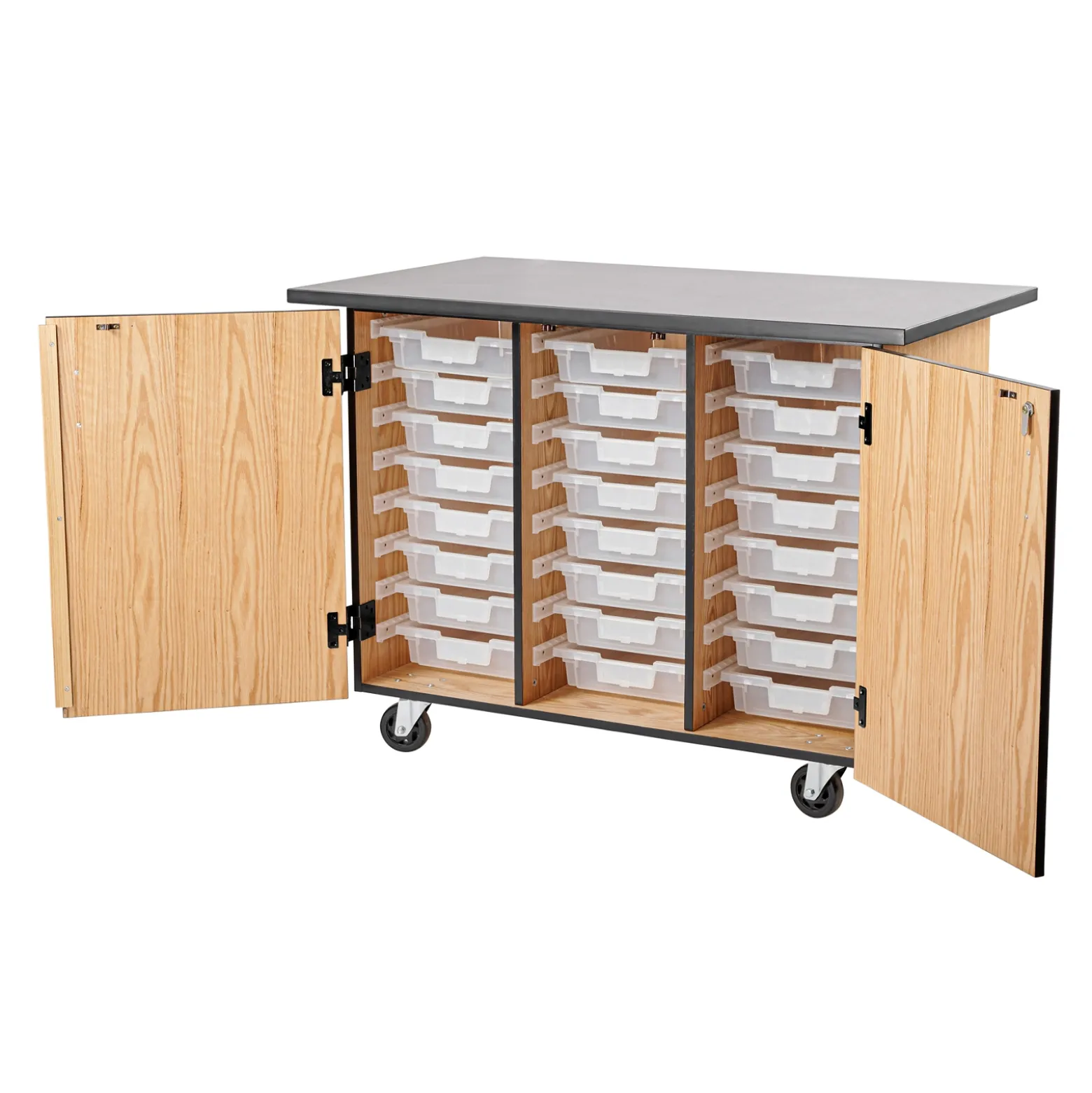 Science Lab Cabinet with Tote Trays