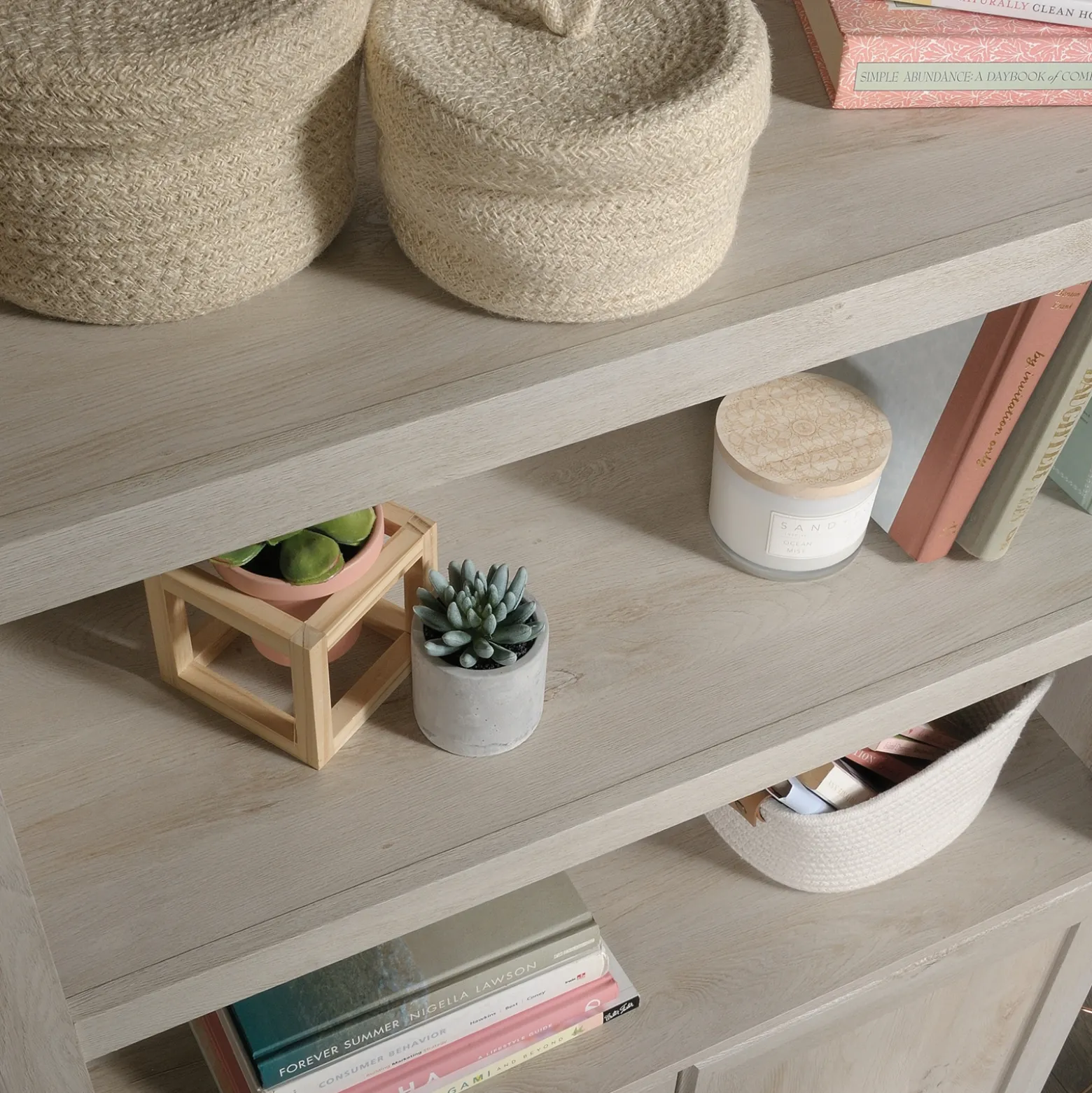Select 5-Shelf Bookcase with Doors - 70"H