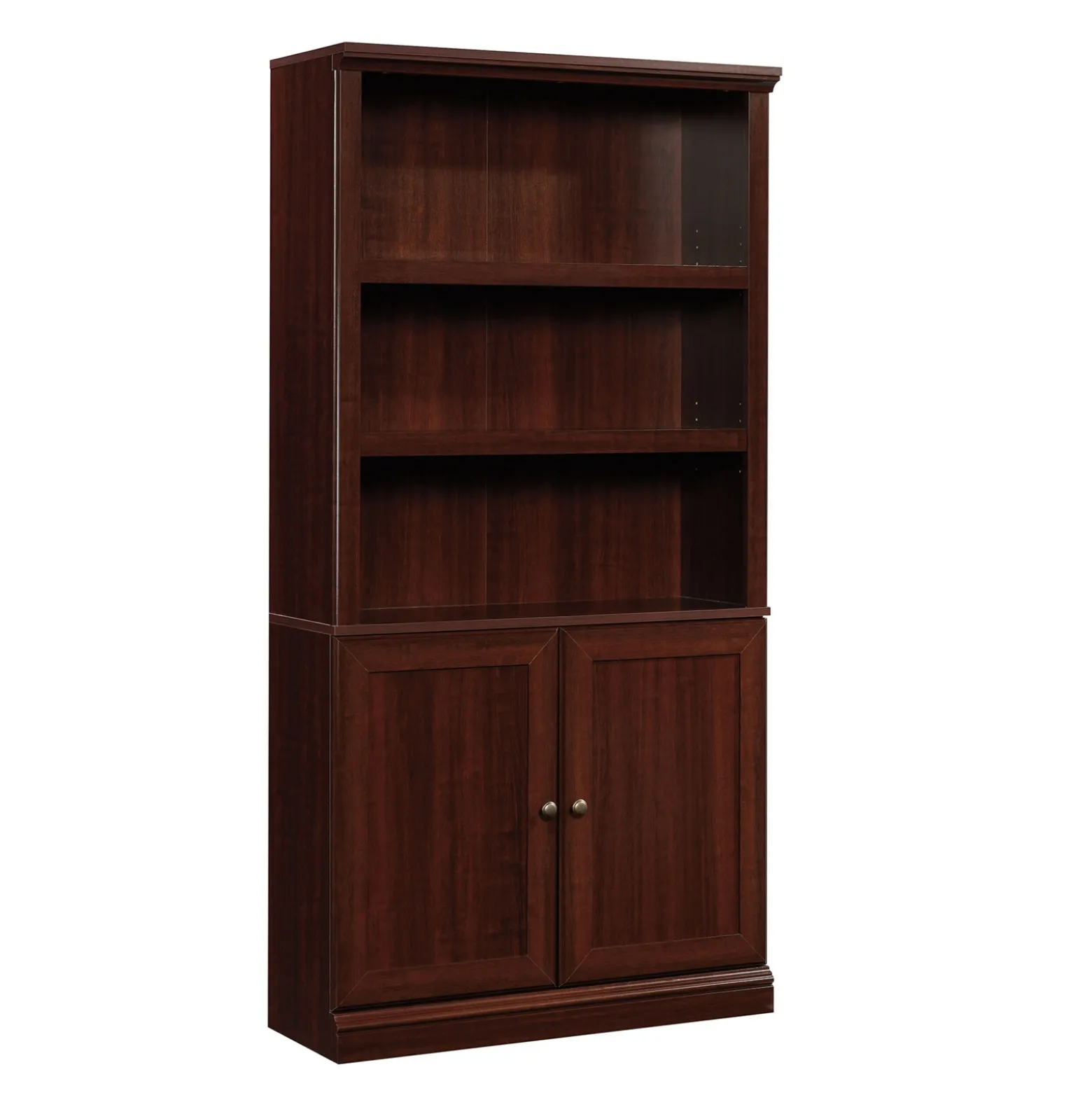 Select 5-Shelf Bookcase with Doors - 70"H