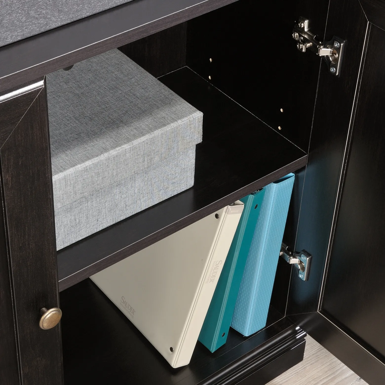 Select 5-Shelf Bookcase with Doors - 70"H