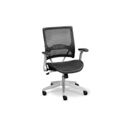 Set of Six Linear Mesh Chairs