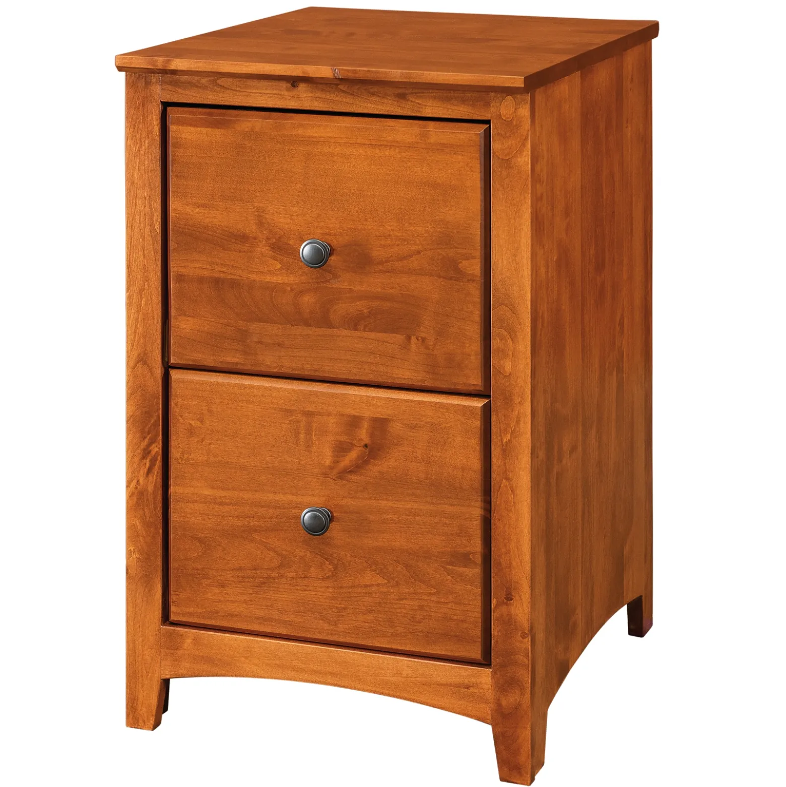 Shaker Home Office Solid Wood Two Drawer File - 18"W