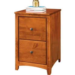 Shaker Home Office Solid Wood Two Drawer File - 18
