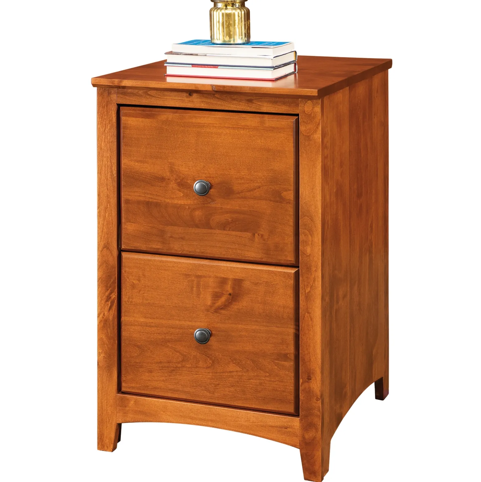 Shaker Home Office Solid Wood Two Drawer File - 18"W