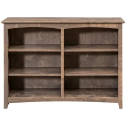 Shaker Home Office Solid Wood Bookcase - 48"W x 36"H