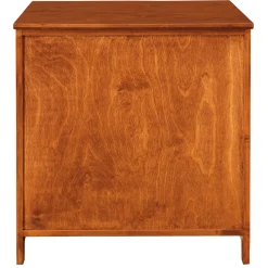Shaker Home Office Solid Wood Two Door Storage Cabinet - 28.5