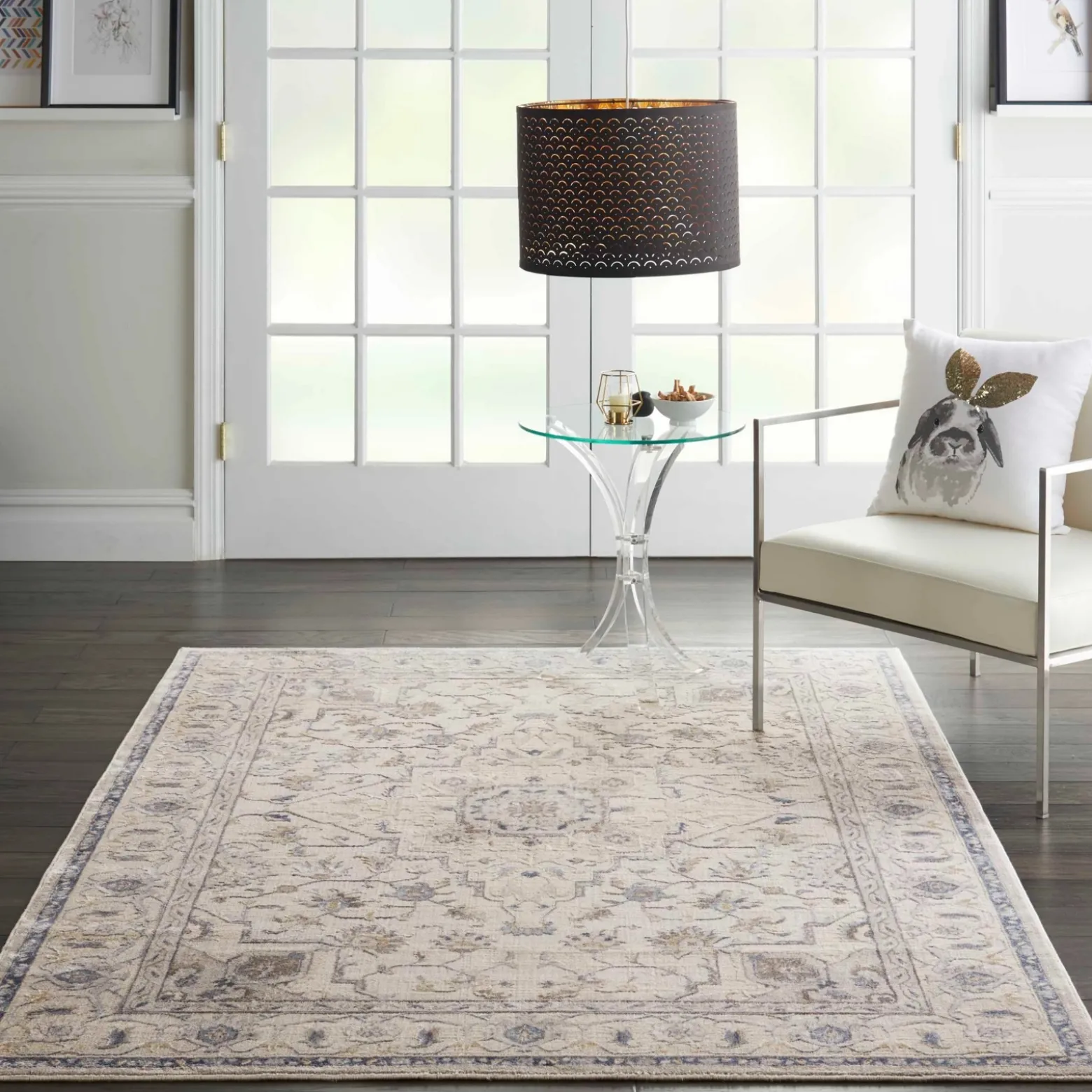 Silky Textures 4'x6' Area Rug
