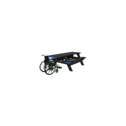 Single ADA Accessible Recycled Plastic Picnic Table
