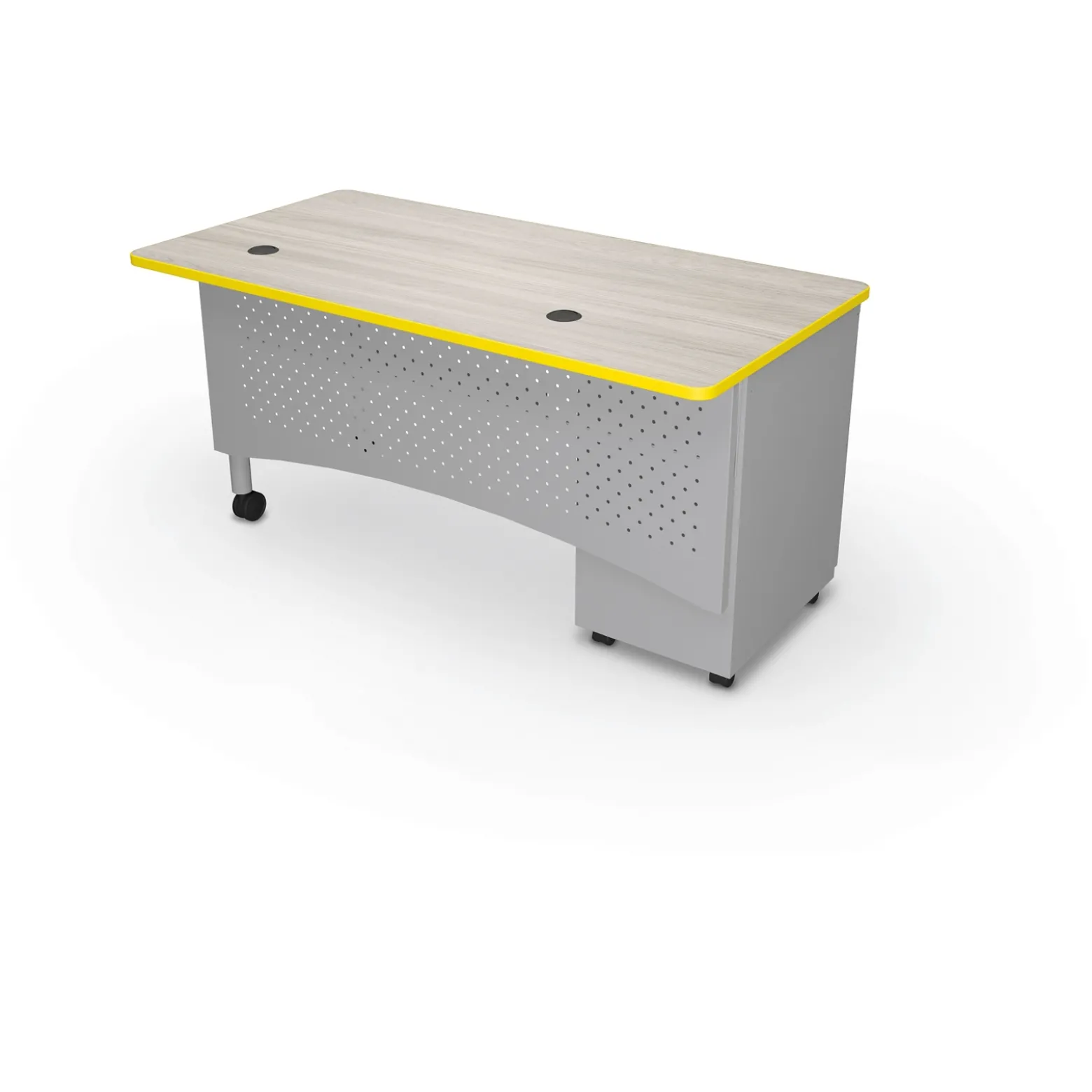 Single Pedestal Desk - 60"W x 30"D