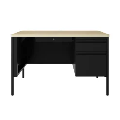 Single Pedestal Teacher Desk - 48