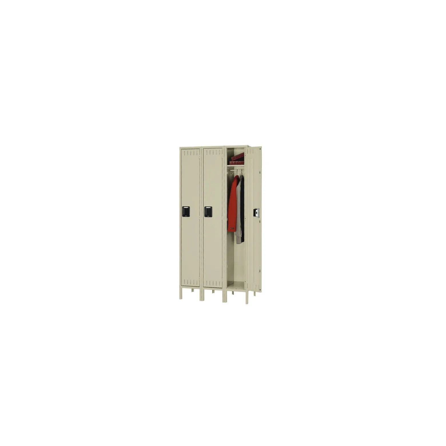 Single Tier Locker 3 Wide With Legs