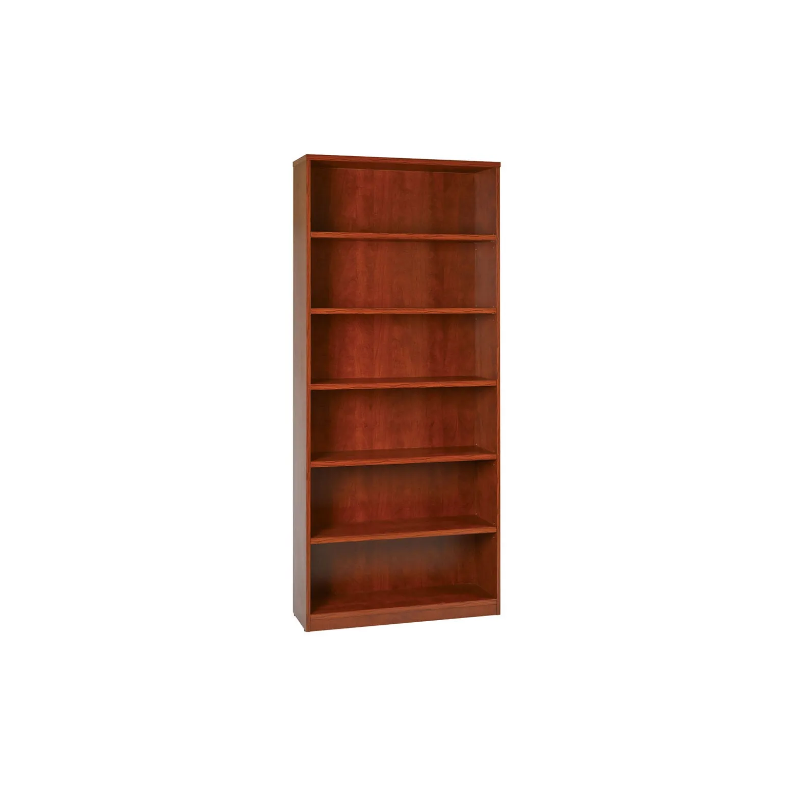 Six Shelf Laminate Bookcase - 84"H