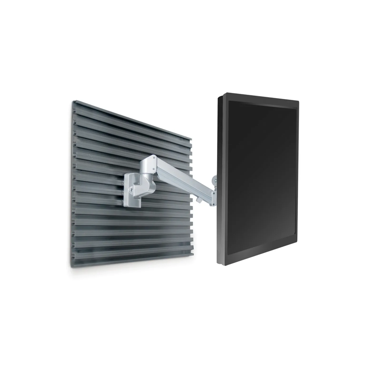 Slat Mounted Monitor Arm