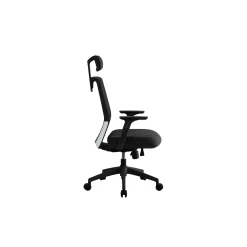 Sleek Mesh Back Office Chair with Headrest