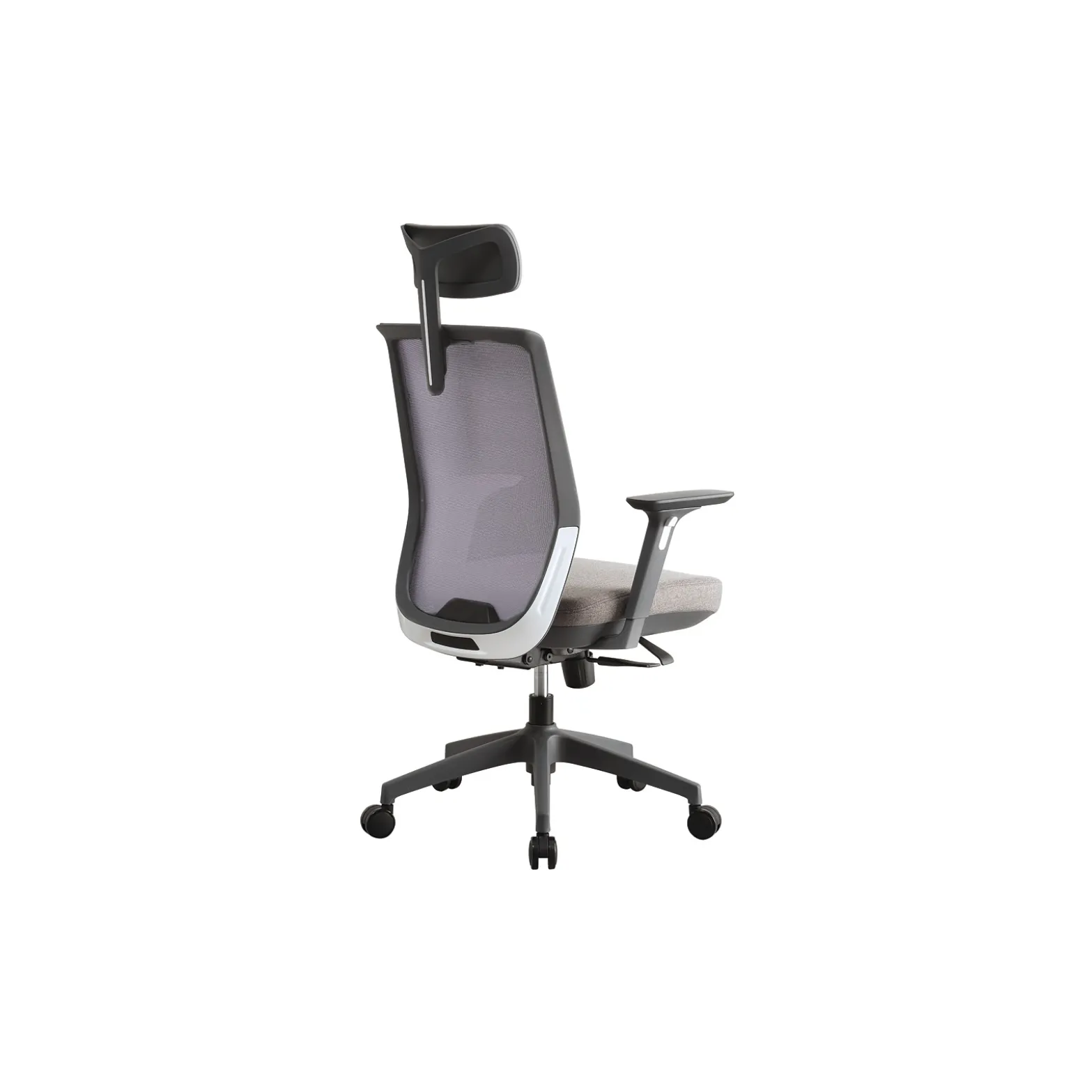 Sleek Mesh Back Office Chair with Headrest