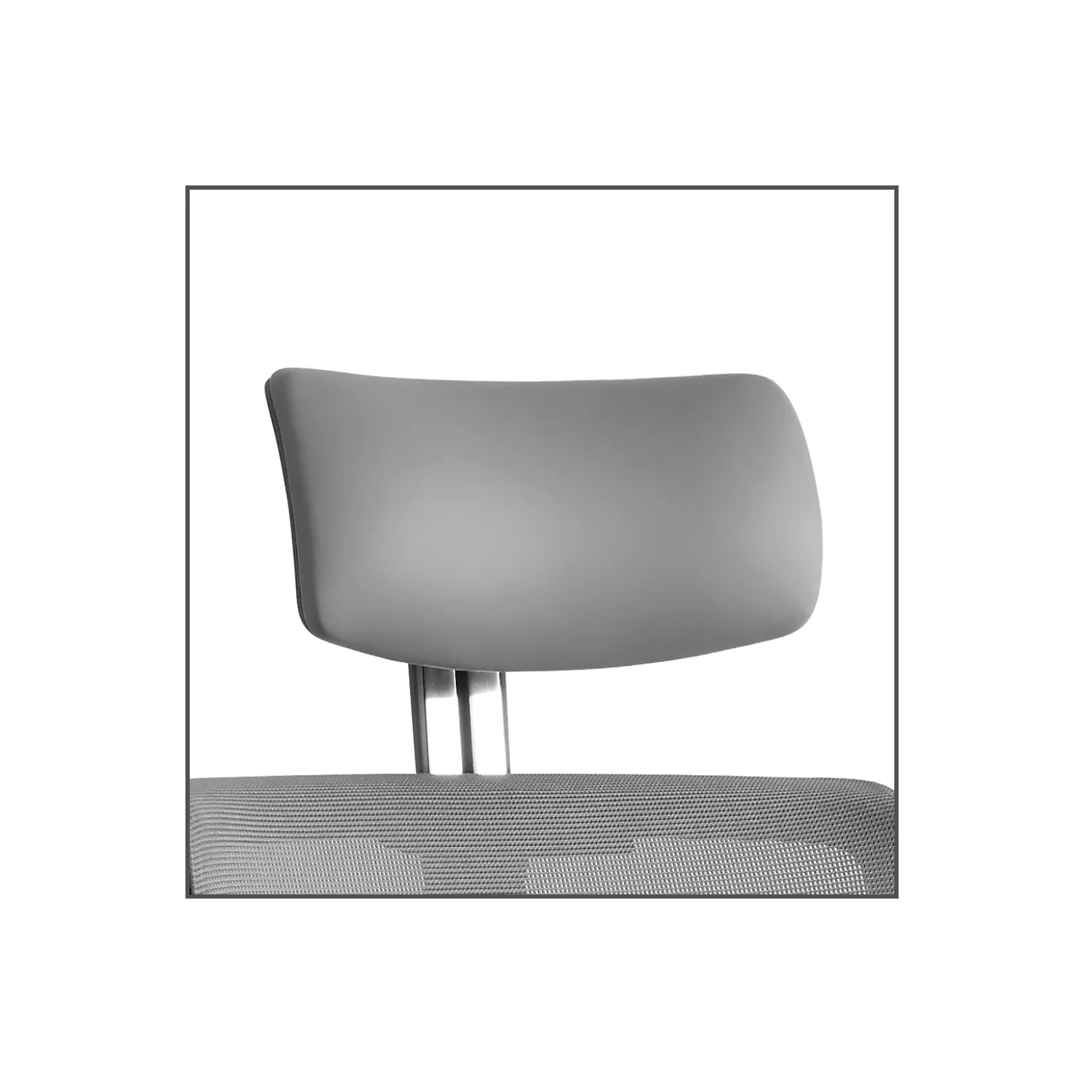 Sleek Mesh Back Office Chair with Headrest