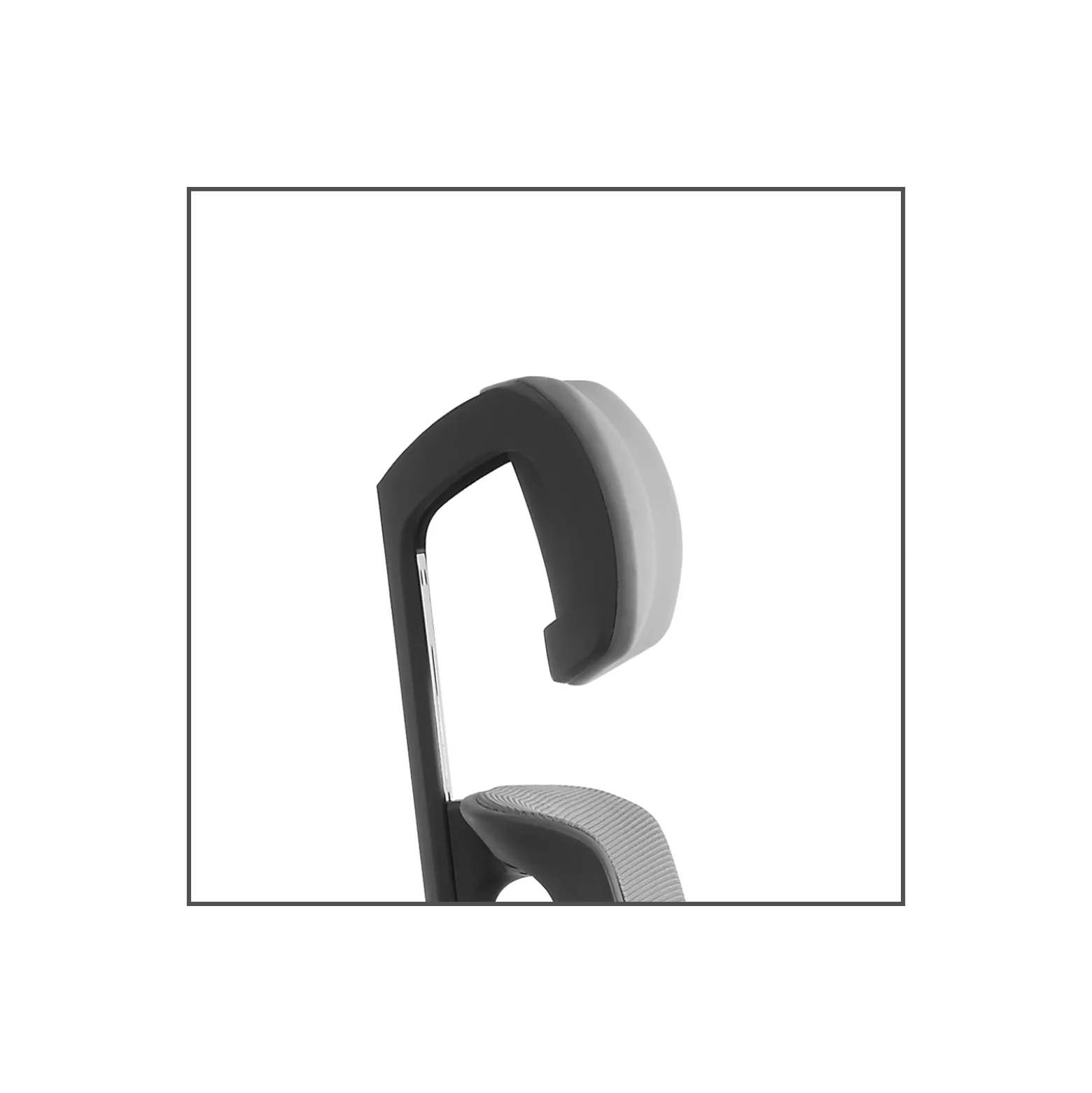 Sleek Mesh Back Office Chair with Headrest