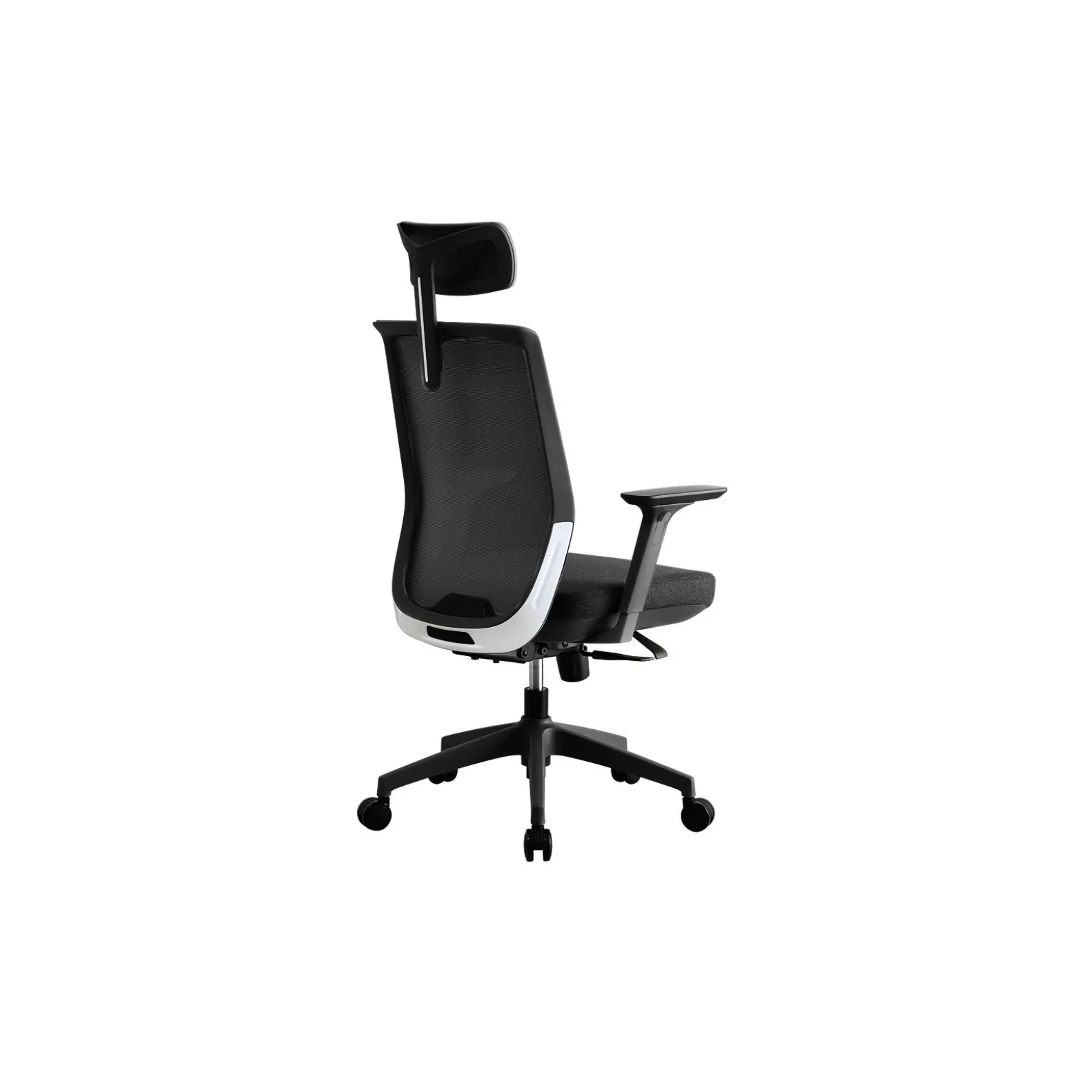 Sleek Mesh Back Office Chair with Headrest