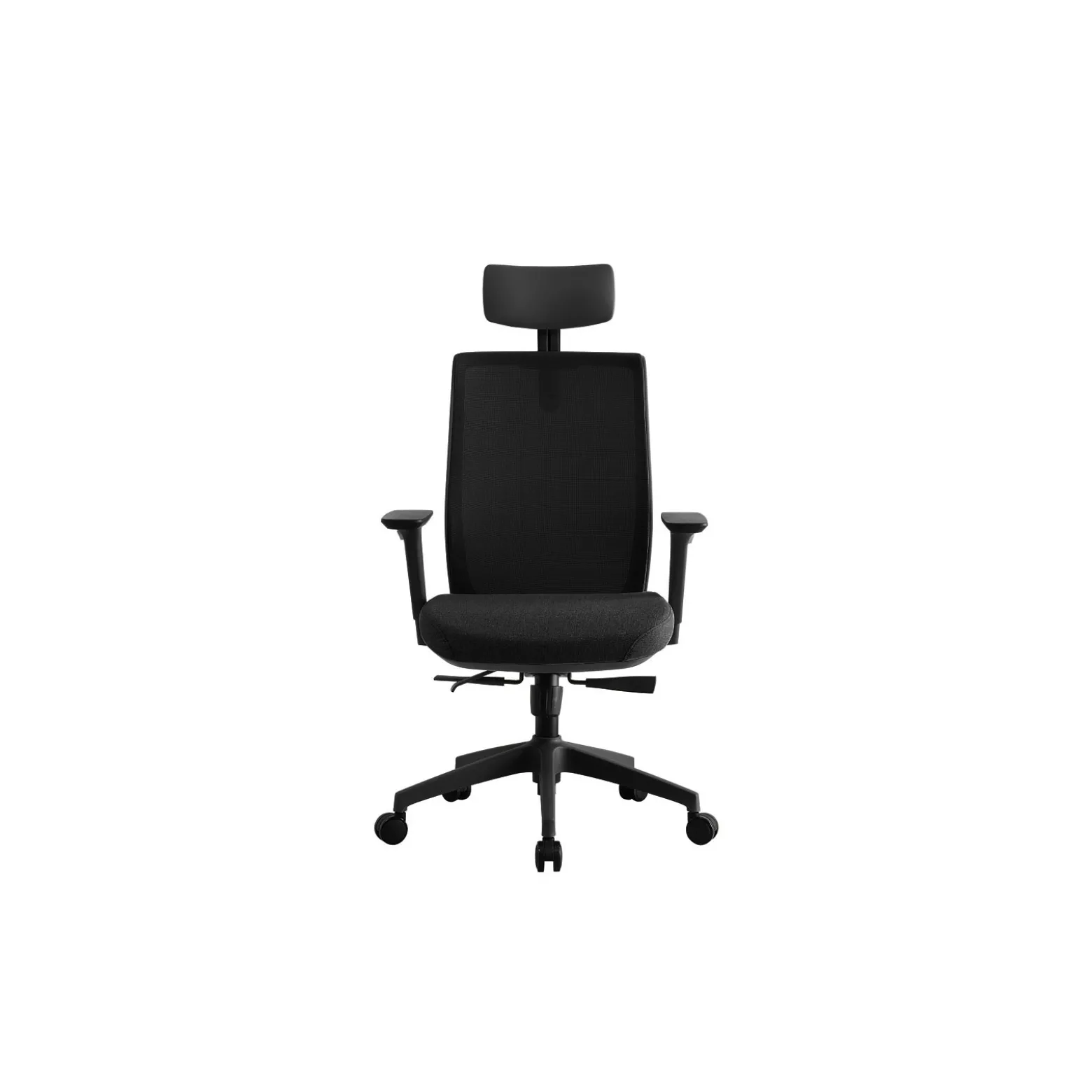 Sleek Mesh Back Office Chair with Headrest