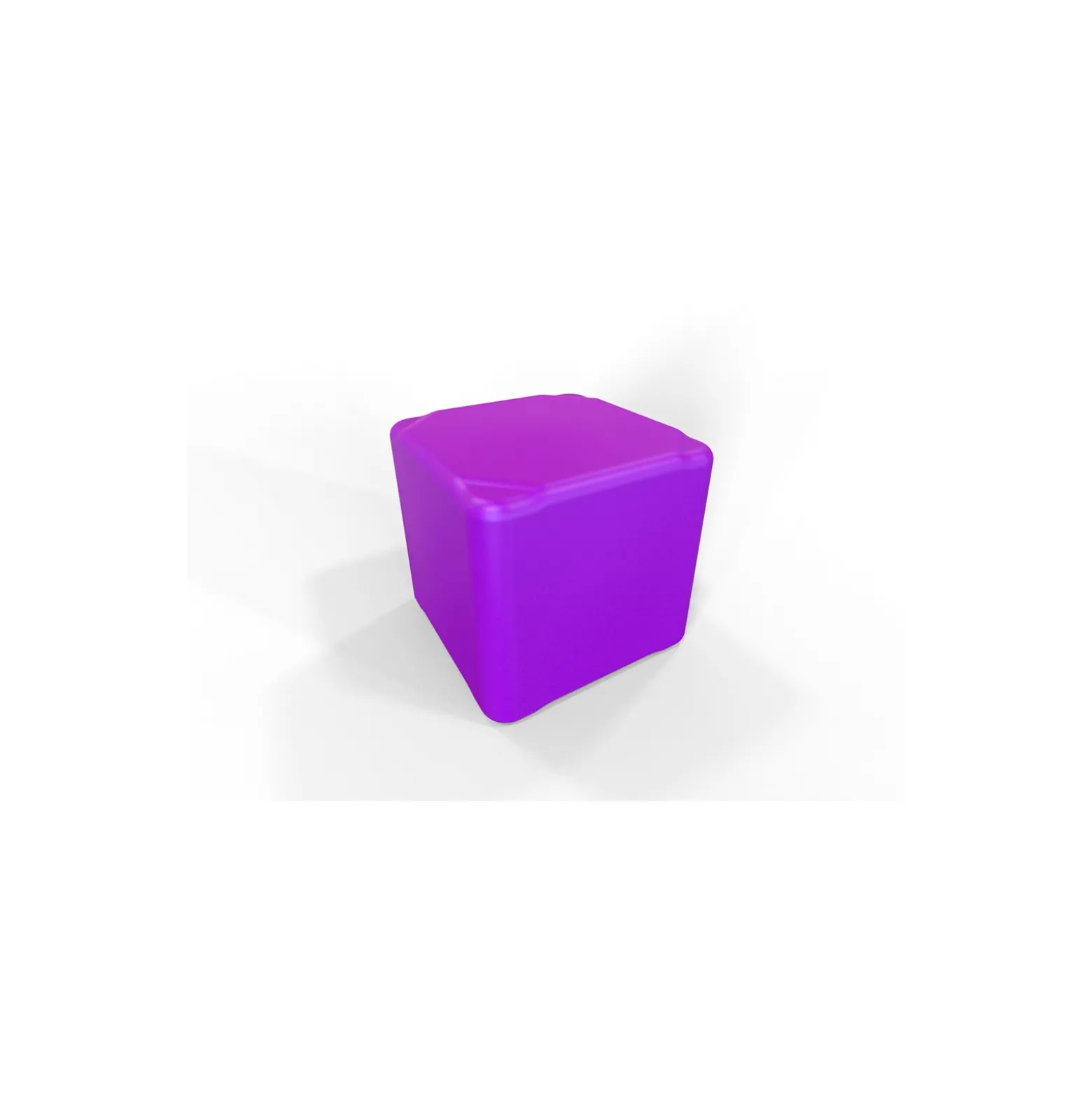 Small Cube Ottoman - 14.75"W x 14.75"D x 13.5"H