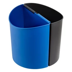 Small Dual Recycling and Waste Receptacle- 3 Gallon