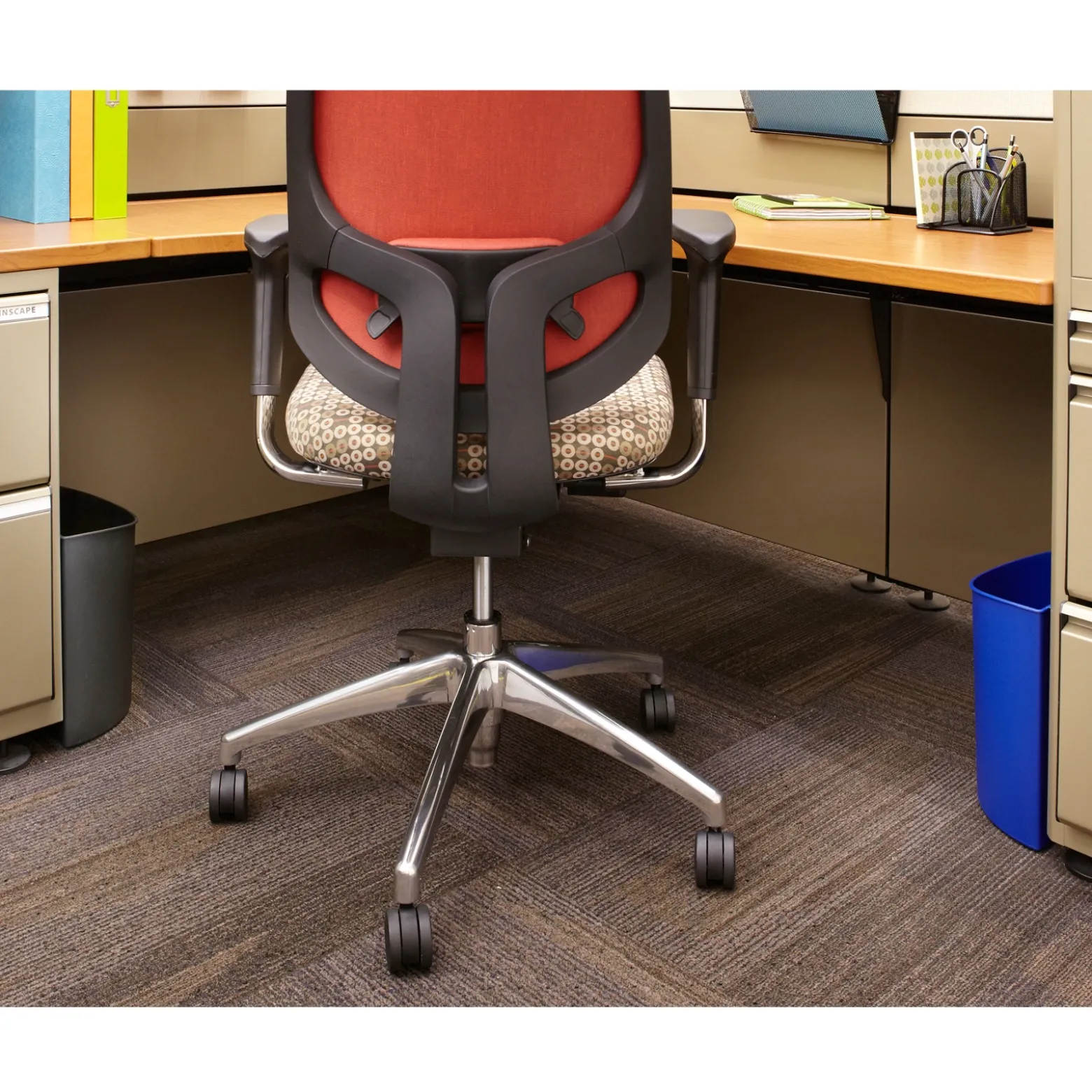 Small Dual Recycling and Waste Receptacle- 3 Gallon