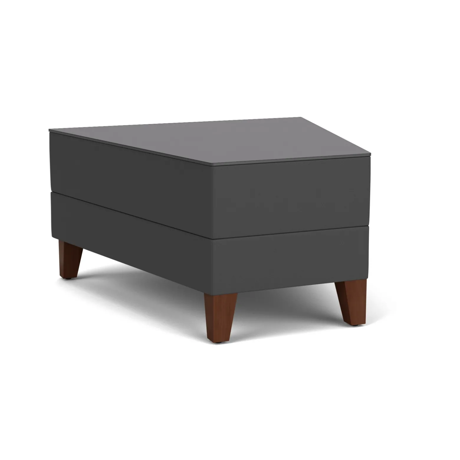 Social 30 Degree Wedge Table in Standard Upholstery