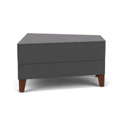 Social 30 Degree Wedge Table in Standard Upholstery