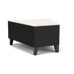 Social 30 Degree Wedge Table in Standard Upholstery